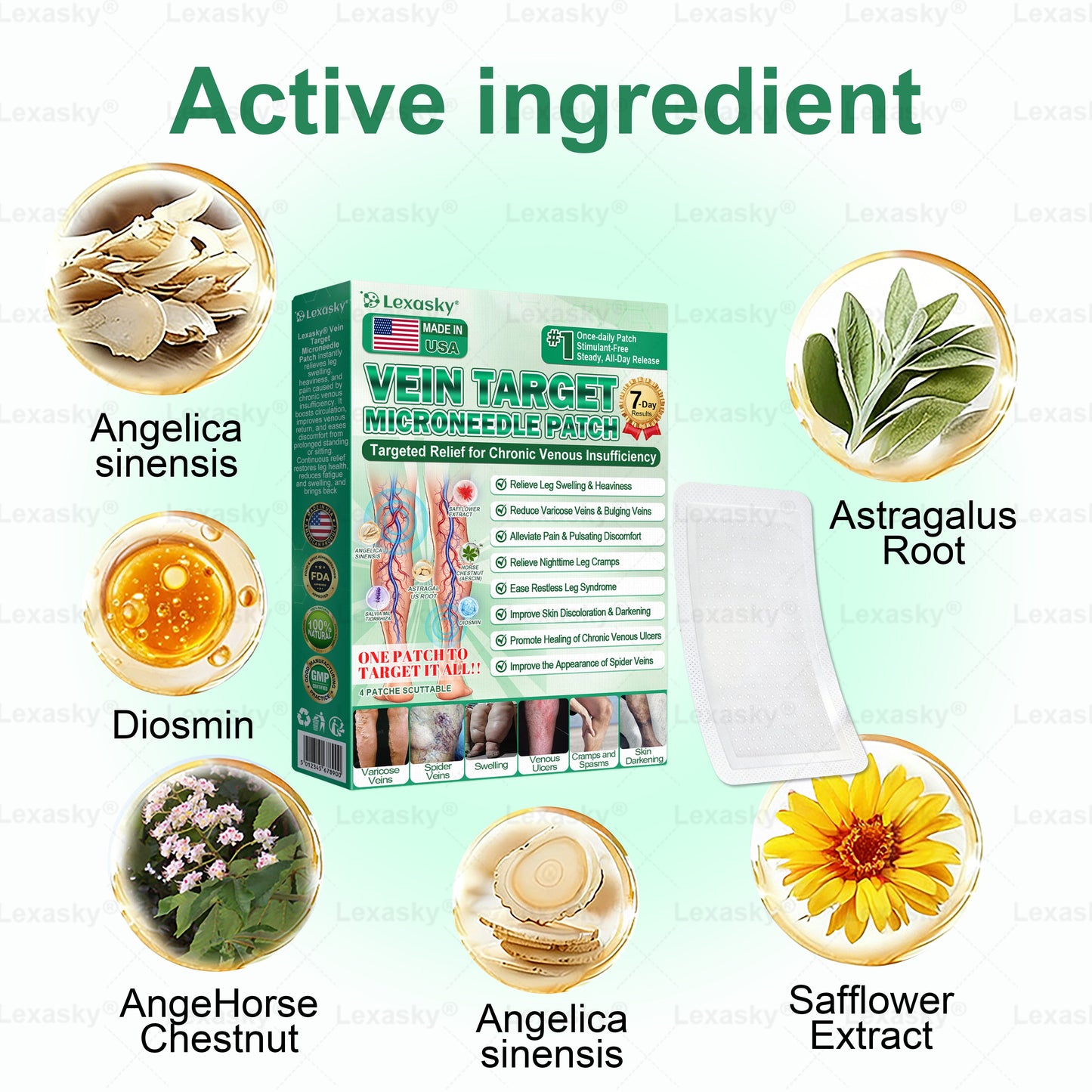 🇺🇸👨‍⚕️✅✅𝐋𝐞𝐱𝐚𝐬𝐤𝐲® 𝐕𝐞𝐢𝐧 𝐓𝐚𝐫𝐠𝐞𝐭 𝐌𝐢𝐜𝐫𝐨𝐧𝐞𝐞𝐝𝐥𝐞 𝐏𝐚𝐭𝐜𝐡⚡Instant Relief, Long-Term Results big sale